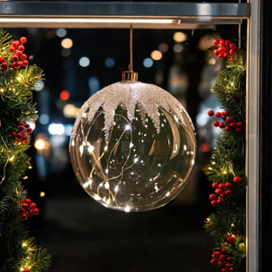 Sfera vetro con led d. - Pezzi 2 - ALTRO - Bianchi Dino SpA