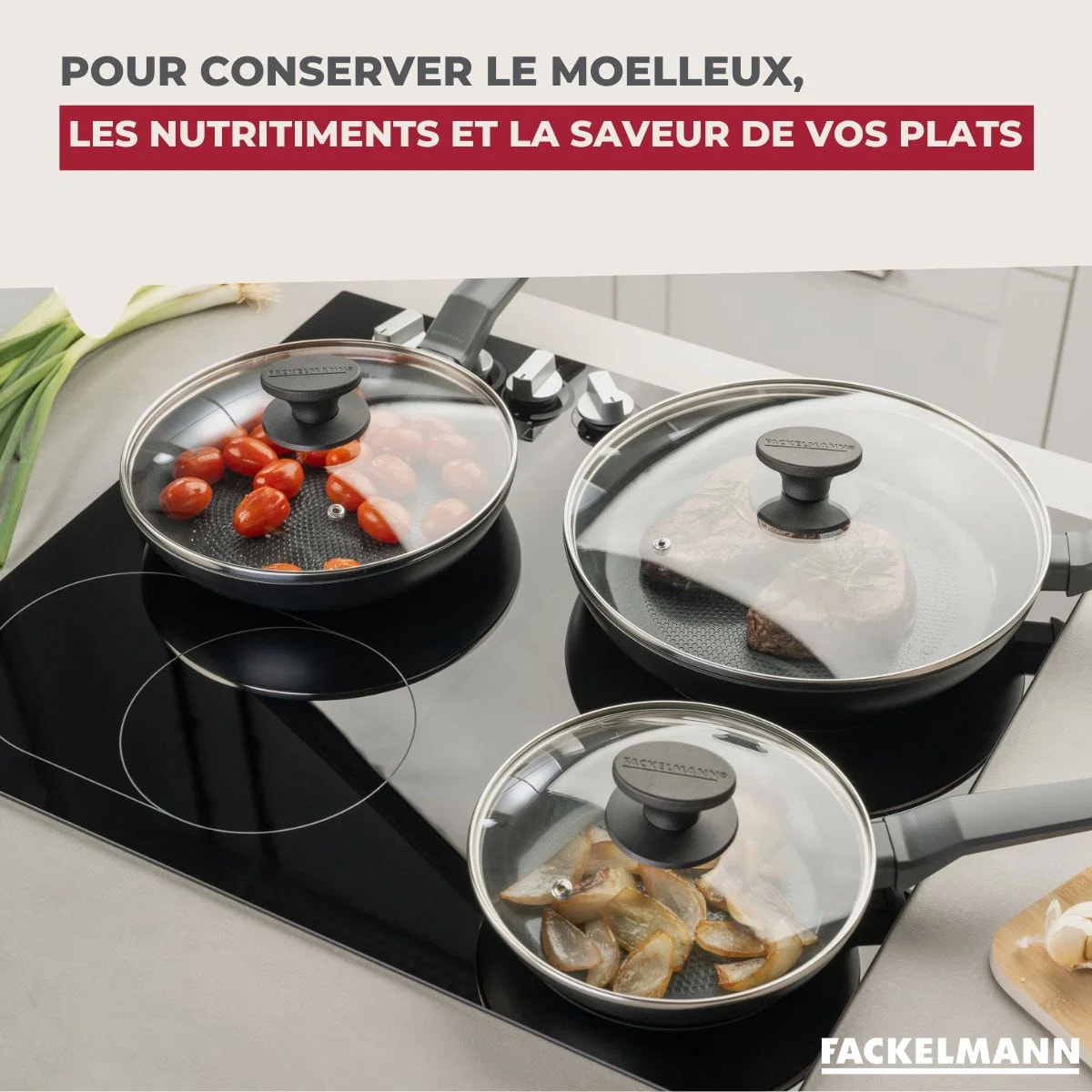 Couvercle de cuisson en verre 16 cm Fackelmann
