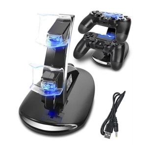 Supporto e supporto di ricarica per controller PS4