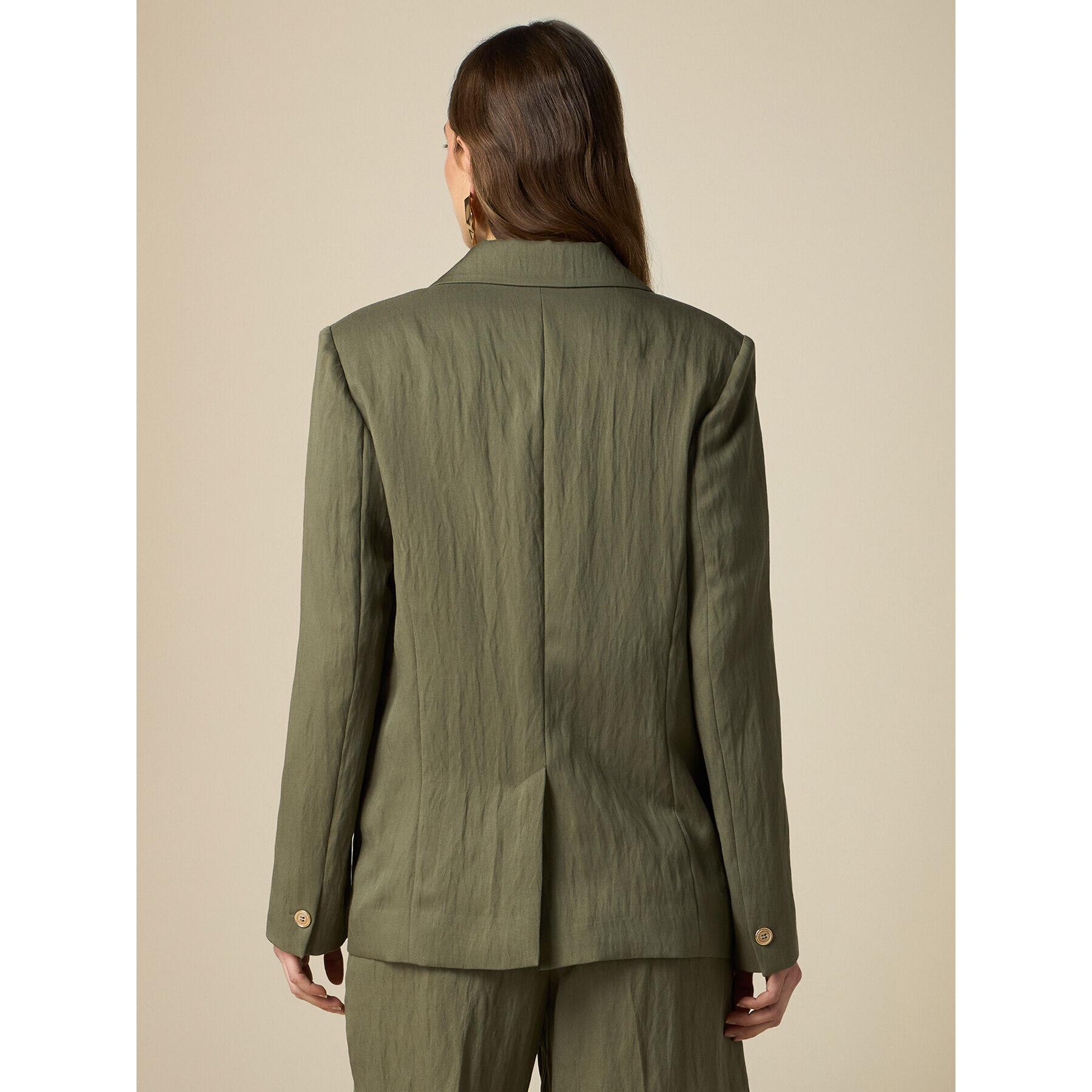 Oltre - Blazer misto tencel - Verde