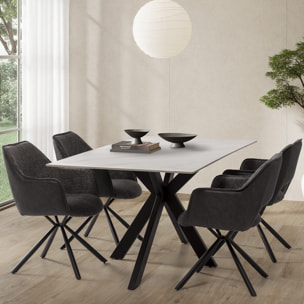Table à manger rectangulaire céramique - SVENN