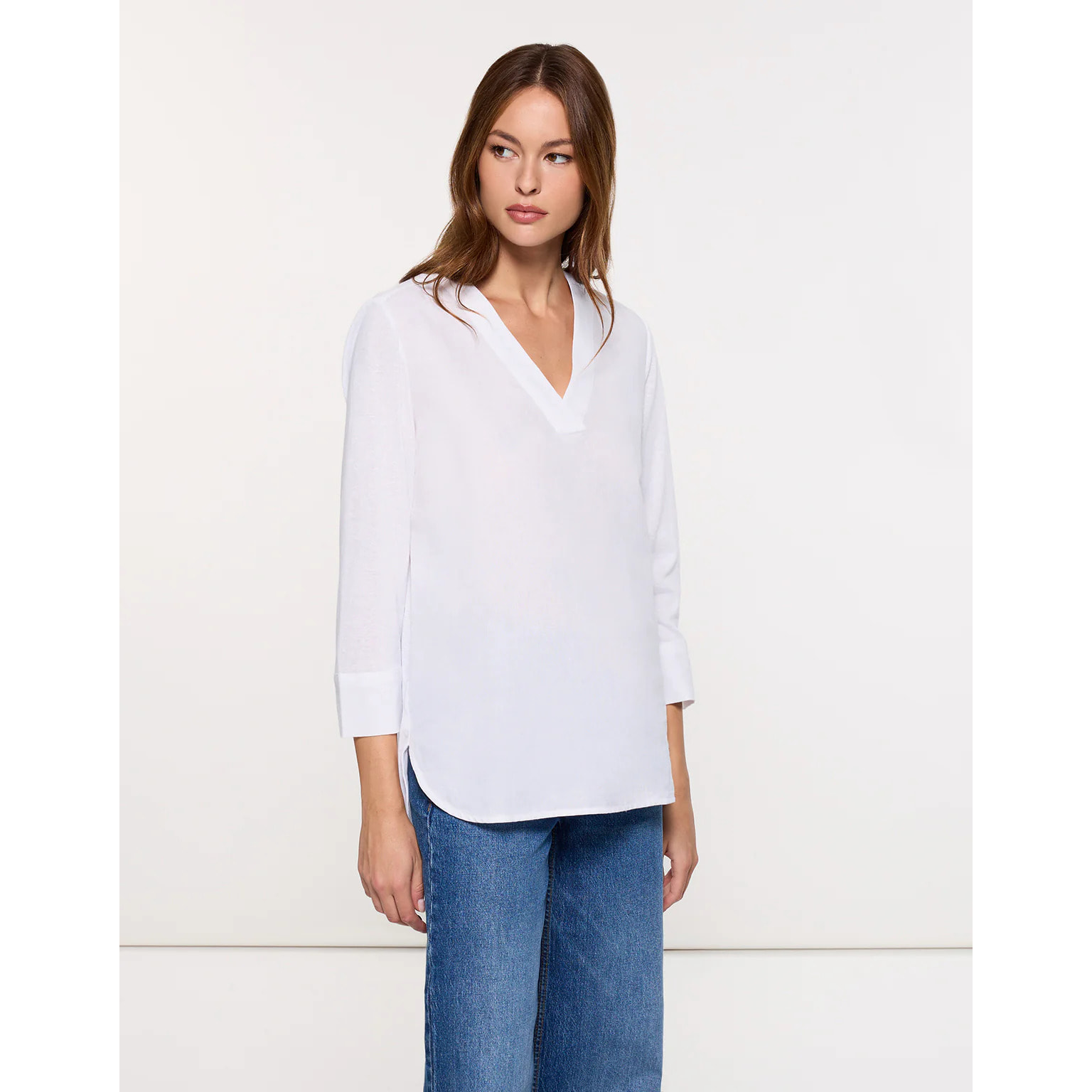 Blusa Manga Larga Blanco - Rosais