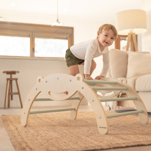 Arco de escalada de madera FROG PIKLER para niños