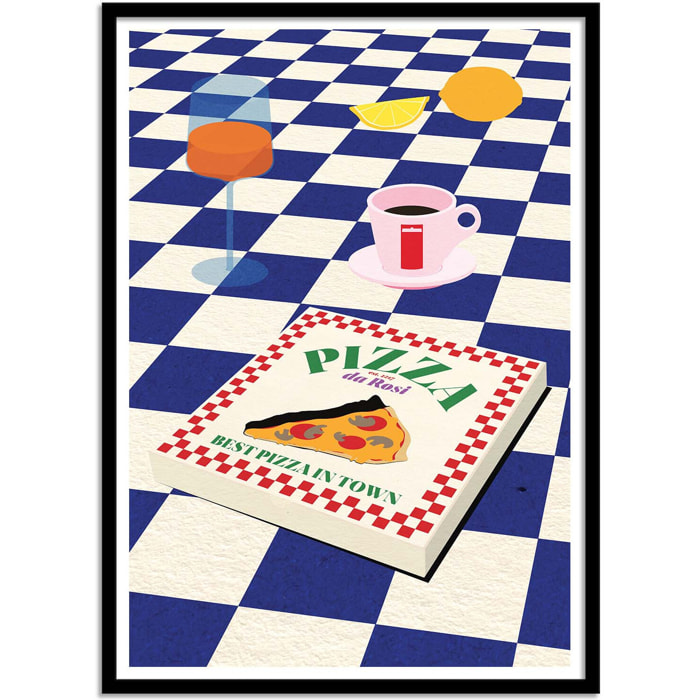 Affiche - Pizza da Rosi - Rosi Feist