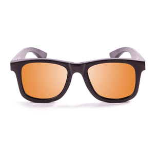 Gafas de sol OCEAN KENEDY - Negro bambú / Polarizada naranja revo