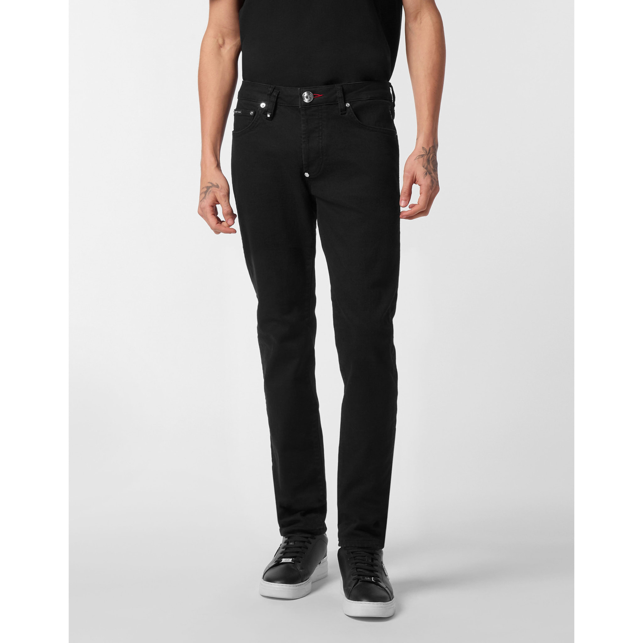 PHILIPP PLEIN Pantalones vaqueros SKULL