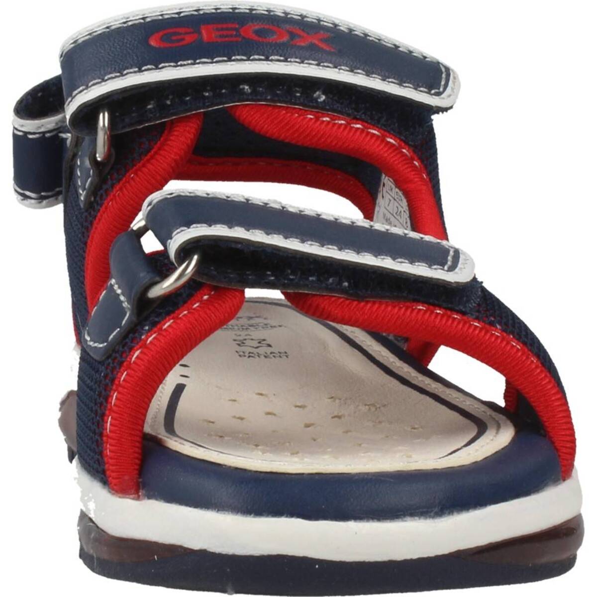 Sandalias Niño de la marca GEOX  modelo B SANDAL TODO BOY ROJO