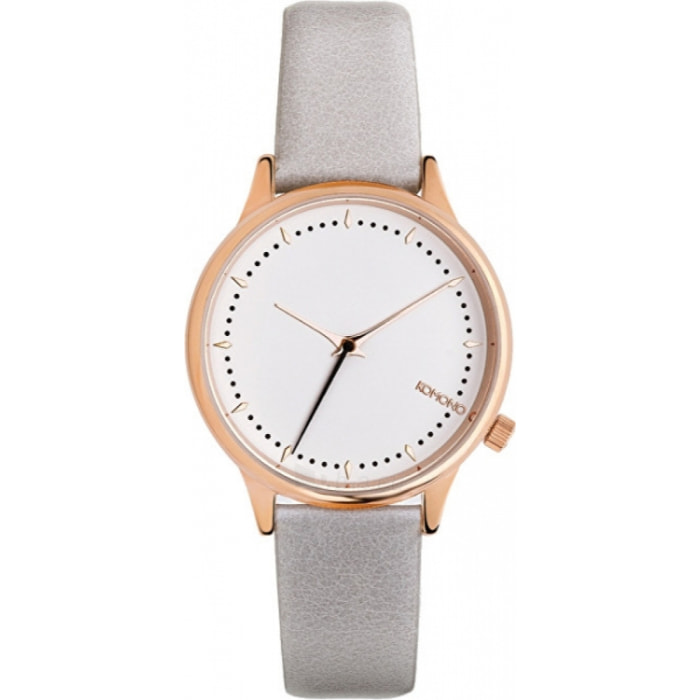 Reloj Komono KOM-W2812 Mujer Analogico Cuarzo con Correa de Cuero