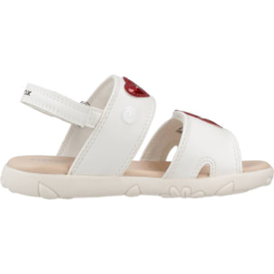 Sandalias Niña de la marca GEOX  modelo J SANDAL HAITI GIRL BLANCO