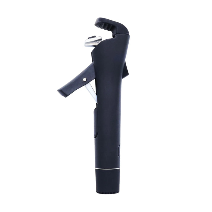 Poignée amovible spéciale inox noir/argenté