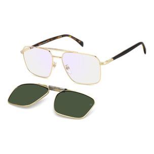 Gafas de Vista David Beckham DB 1187/G/C J5G Polarizadas de Metal Hombre 57 mm