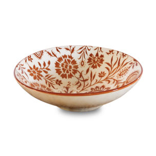 Mumbai Ocre - Assiette creuse 19 cm (lot de 6)