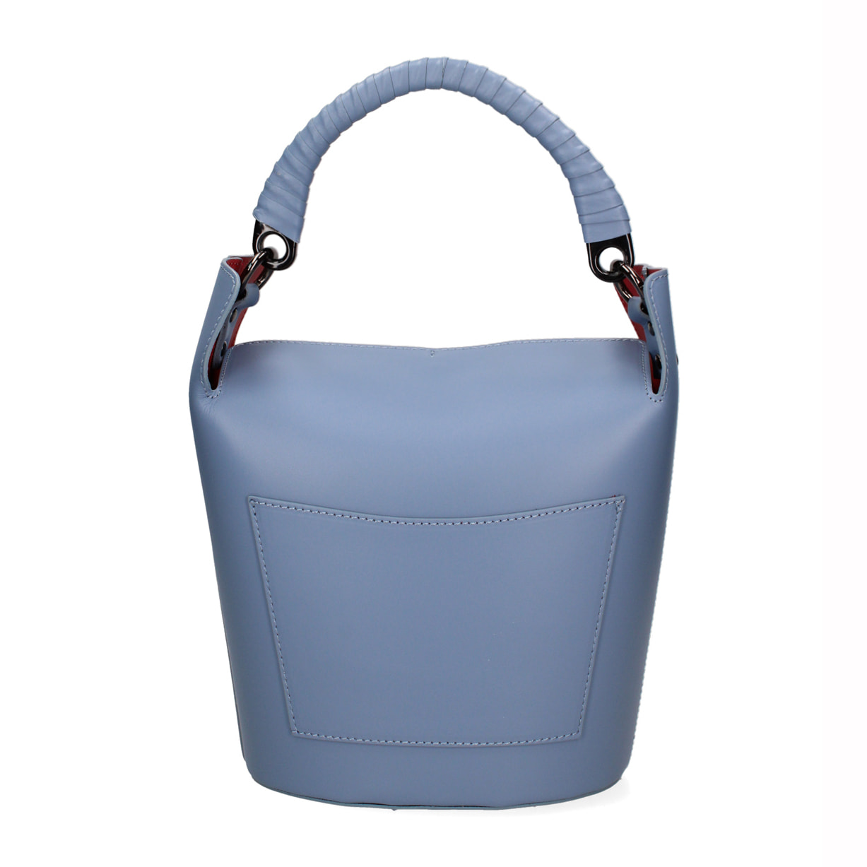 Borsa a secchiello da donna In Vera pelle Made in Italy 29x21x14 cm