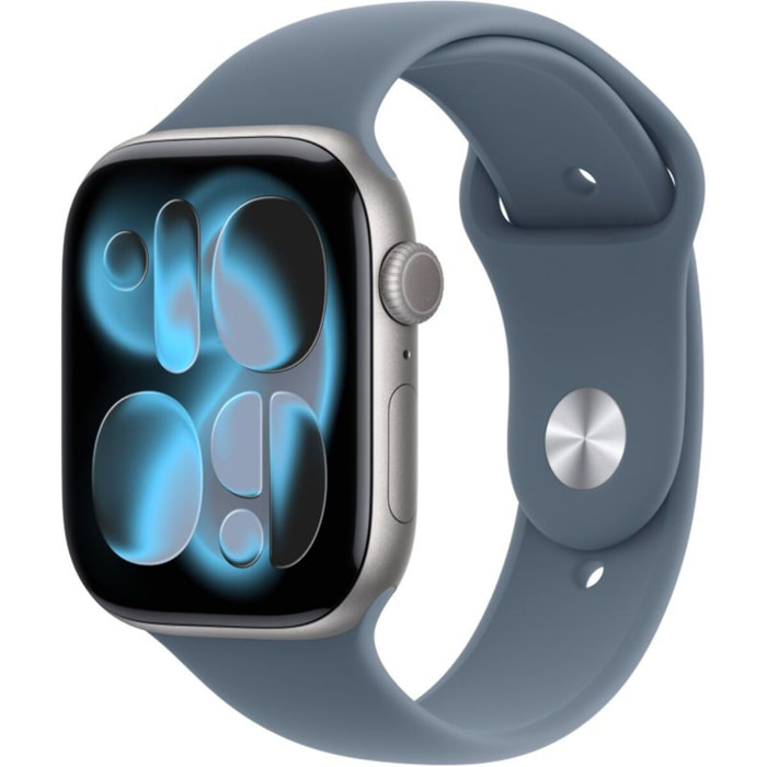Bracelet APPLE 46 mm - M/L Sport bleu maritime