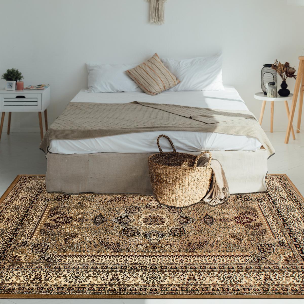 Tapis orient tissé motifs orientaux SOLE