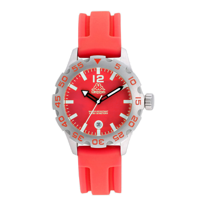 Reloj Kappa KP-1401L-E Mujer Analogico Cuarzo con Correa de Caucho