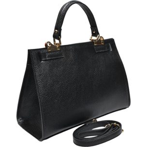 Borsa a mano Anna Luchini Nero