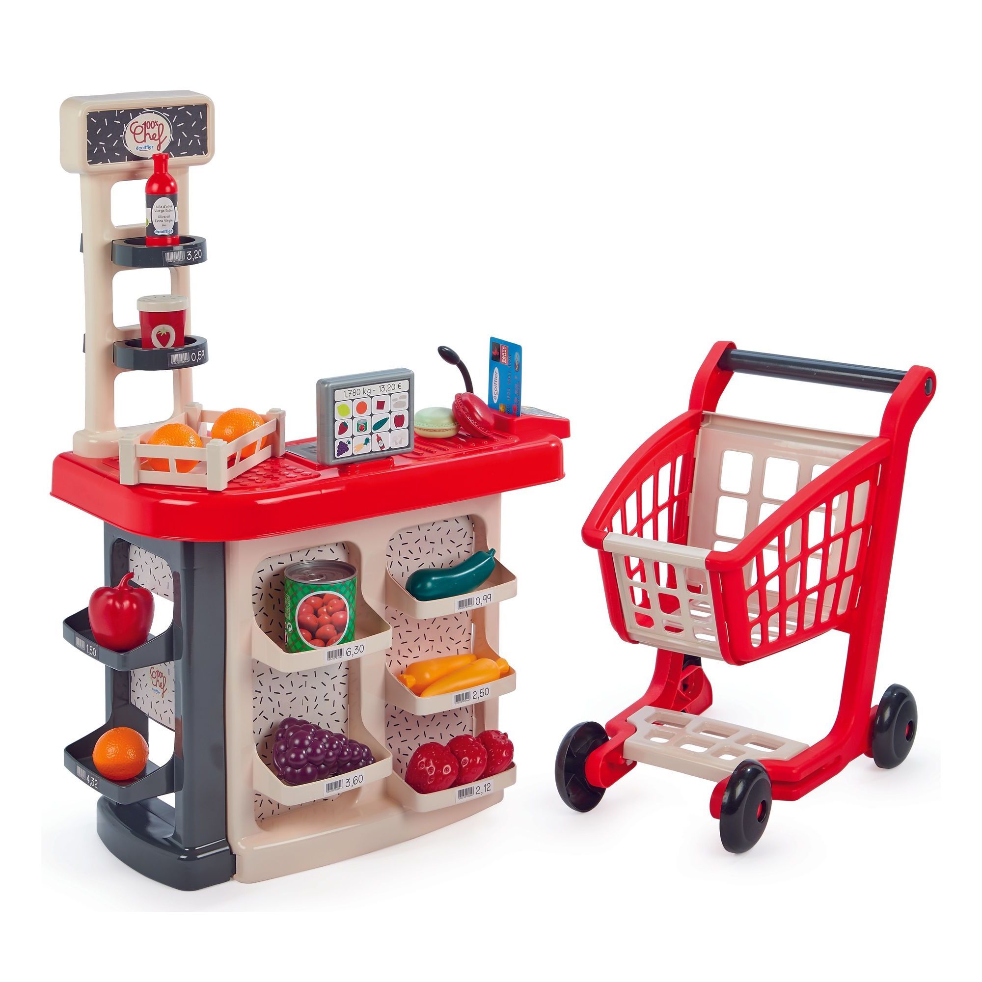 Sortie Caisse Chariot - multicolore - dès 18 mois