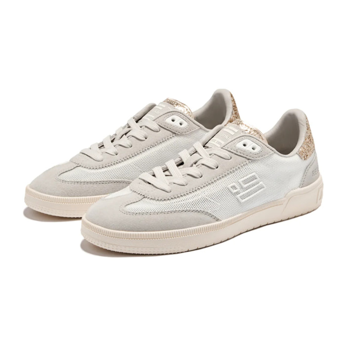 Zapatillas de Mujer Modelo Rebel Mesh con Detalles Brillantes