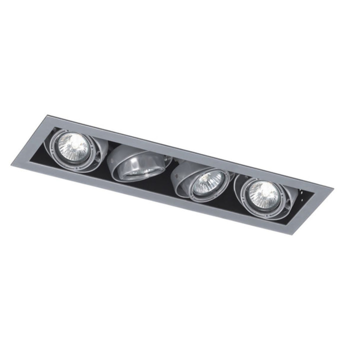 Faretto cardan da incasso 4 x 40 W