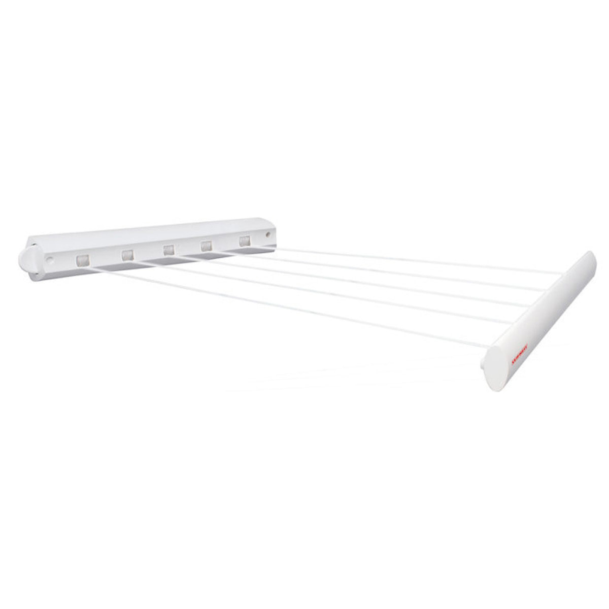 Longline séchoir mural extensible Rollfix 210, blanc