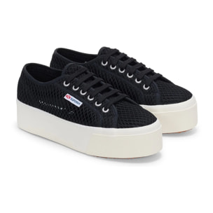 Superga - Zapatos de mujer Mujer Negro - 2790 Mesh