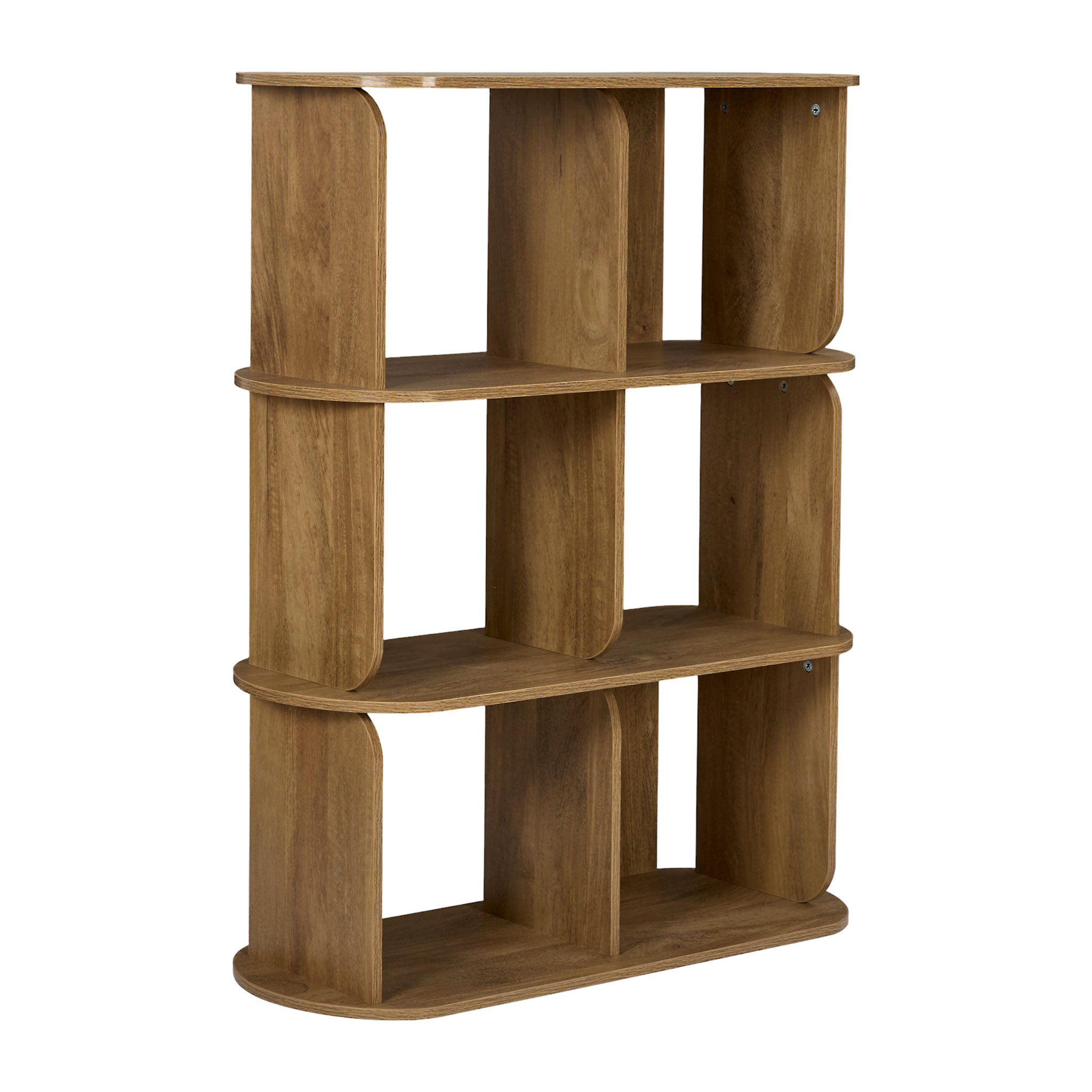 Étagère - HOME DECO FACTORY - Heritage - Modulable - 6 Cases - Marron