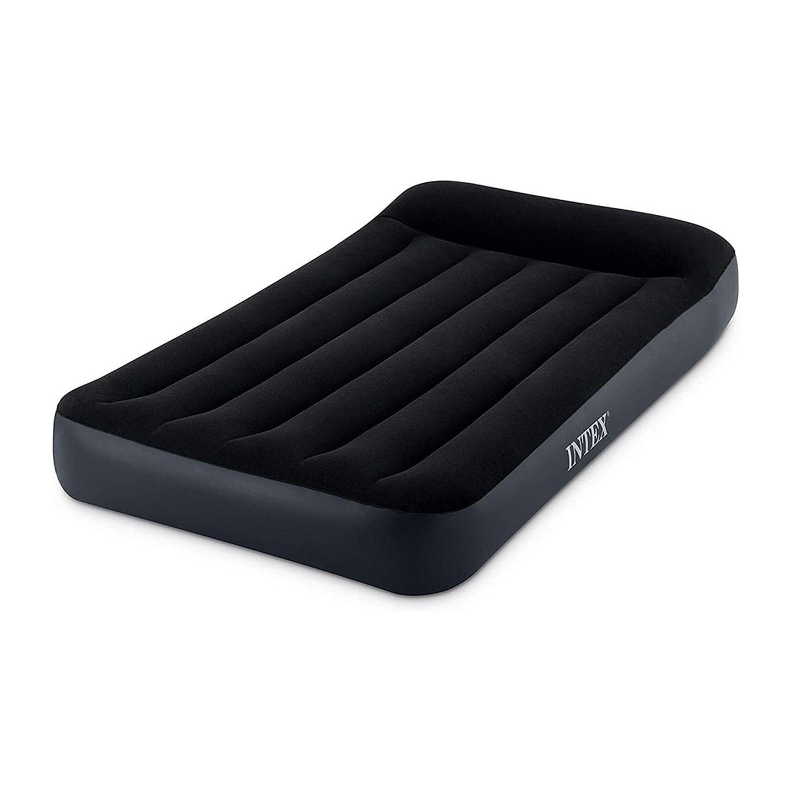 Intex Materasso Gonfiabile Dura-Beam Pillow Rest Classic Singolo, 99x191x25 cm