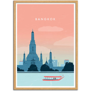 Affiche - Bangkok - Katinka Reinke