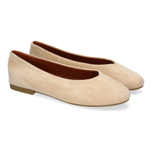 Bailarina Plana para Mujer, Diseño Elegante, Comodas de Punta Redonda