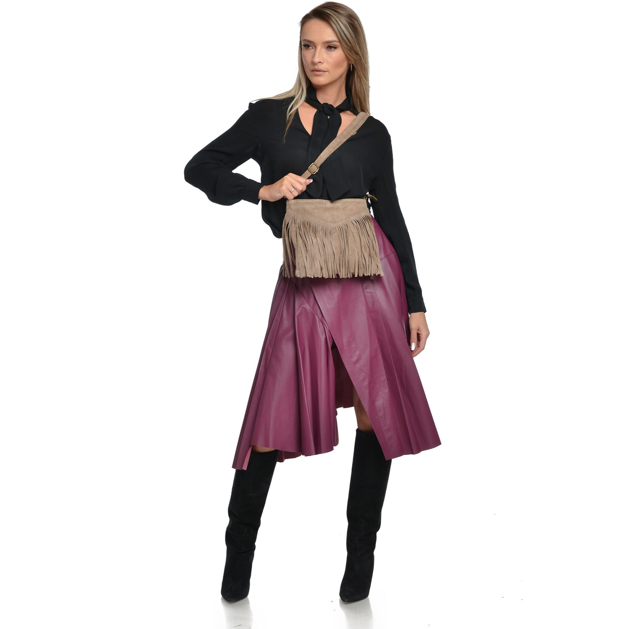 Borsa a tracolla Roberta M Beige