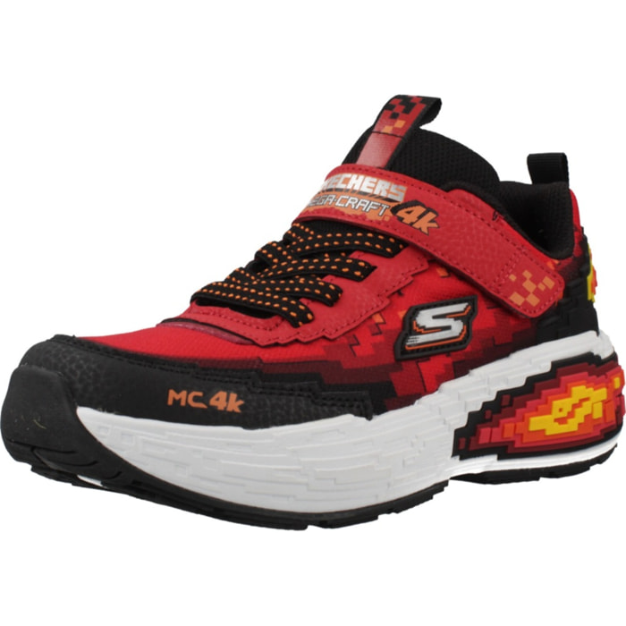 Zapatillas Niño Mega-craft 4k Rojo