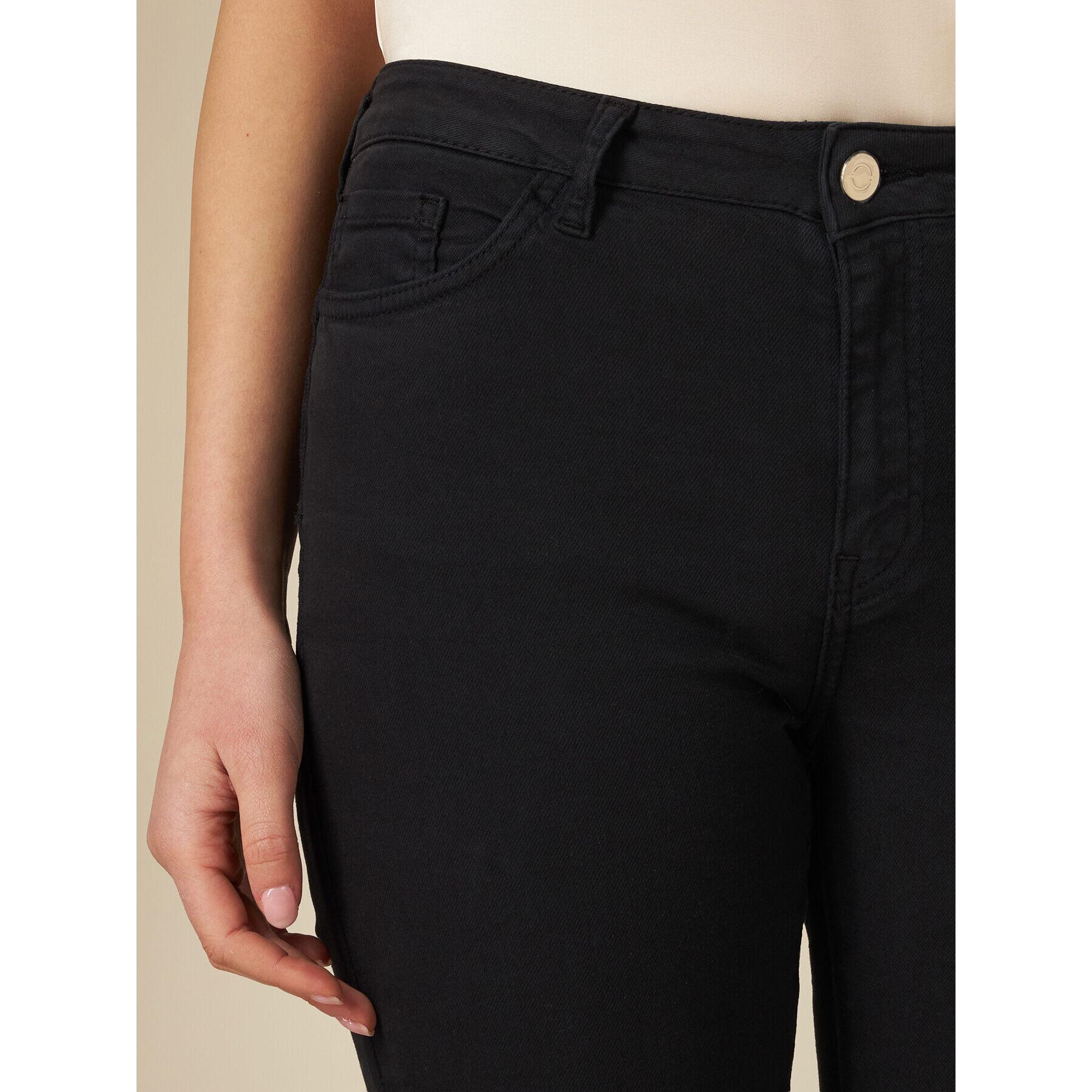 Oltre - Pantaloni skinny basic - Nero