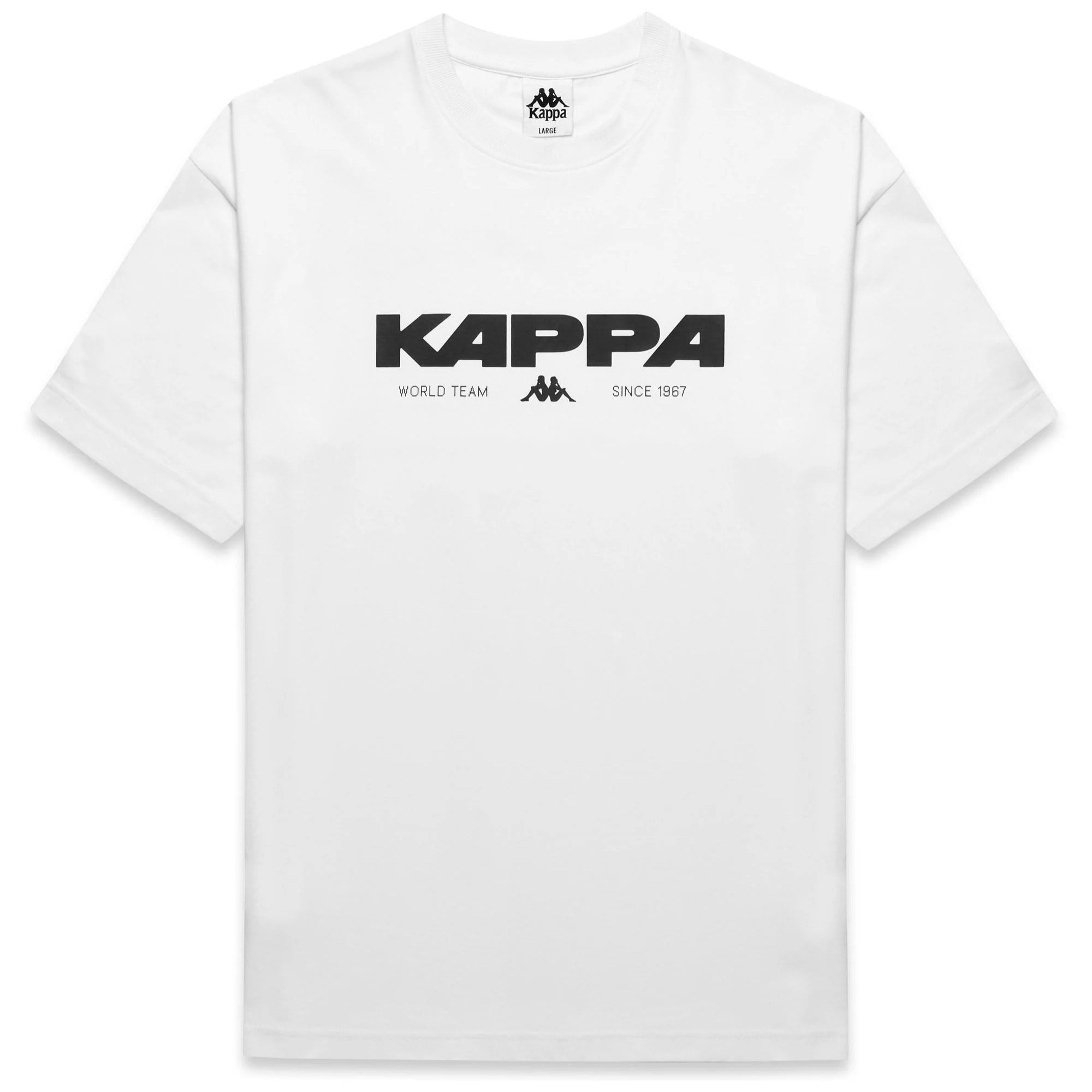 Kappa - T-Shirts & Top Uomo Bianco - Authentic Nhisso