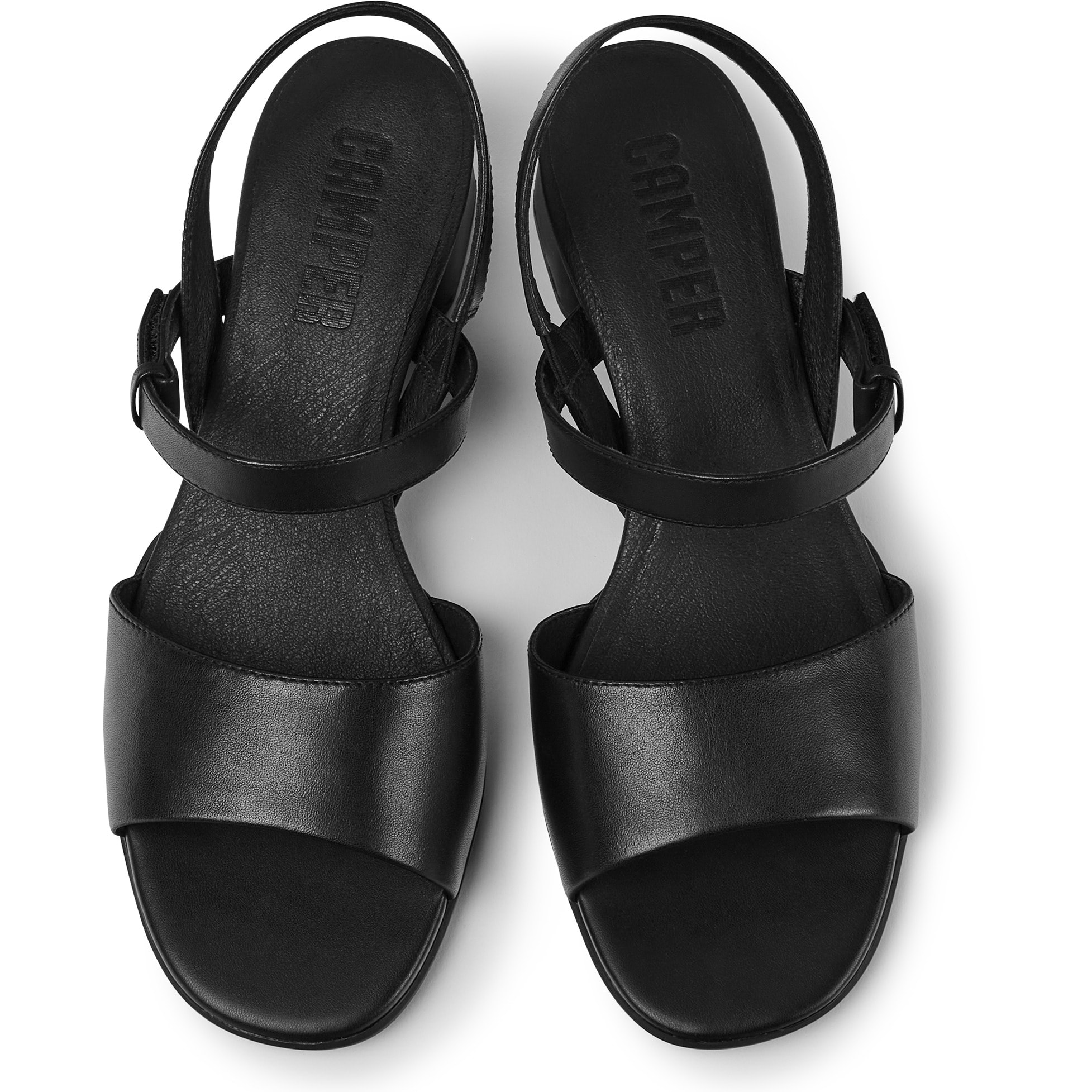 Sandali - CAMPER Katie - Nero - Pelle/Tessuto