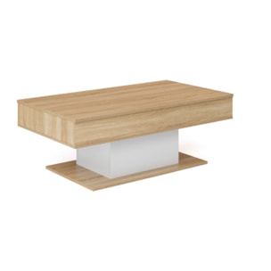 Table basse Tania avec plateau relevable