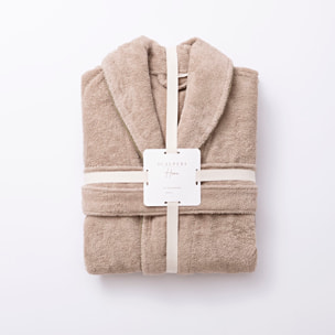 Albornoz 100% algodón 360gsm beige scalpers home