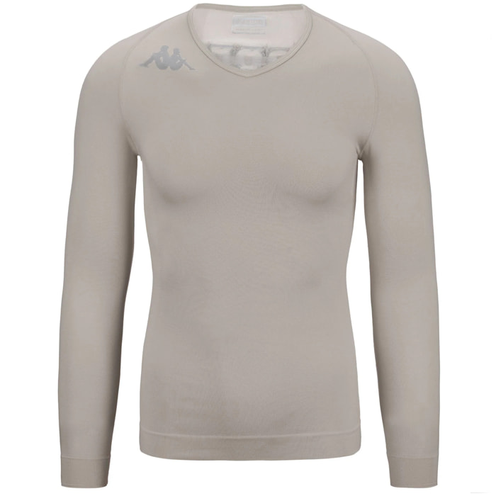 Skin T-Shirts & Top Kappa Uomo Donna KOMBAT SKIN BONGV Beige