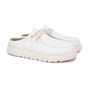 Zuecos Monaco Blanco