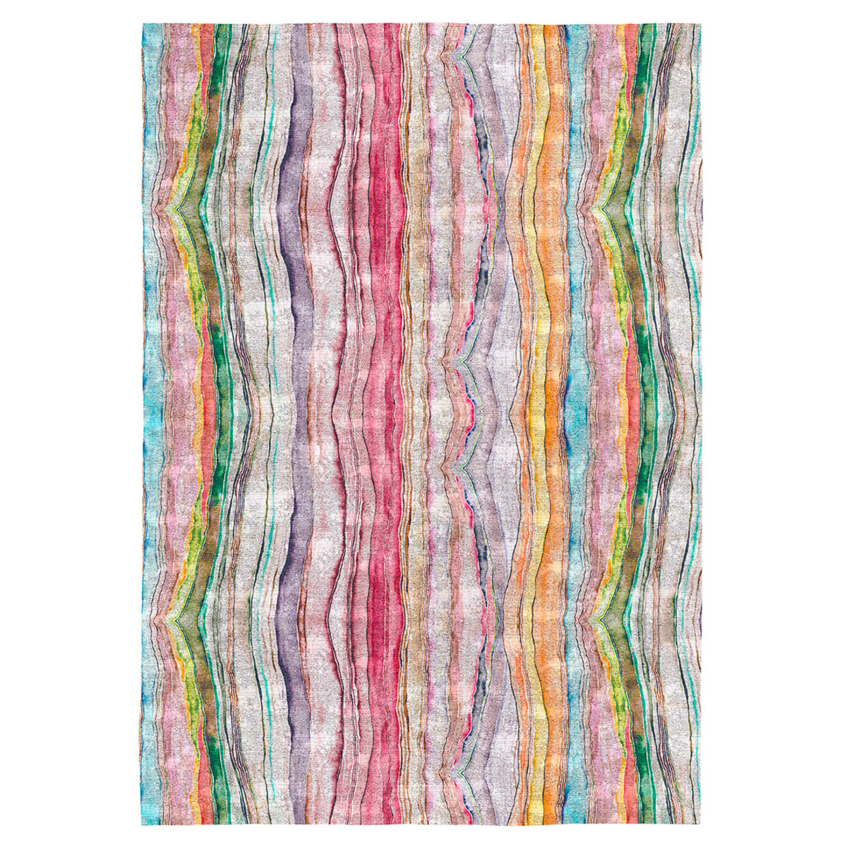 Alfombra decorativa NAF NAF HELGA multicolor. Varias medidas disponibles.