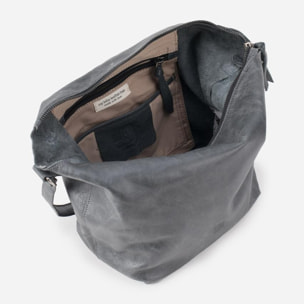 Bandolera BIBA Utah Cream Out de piel