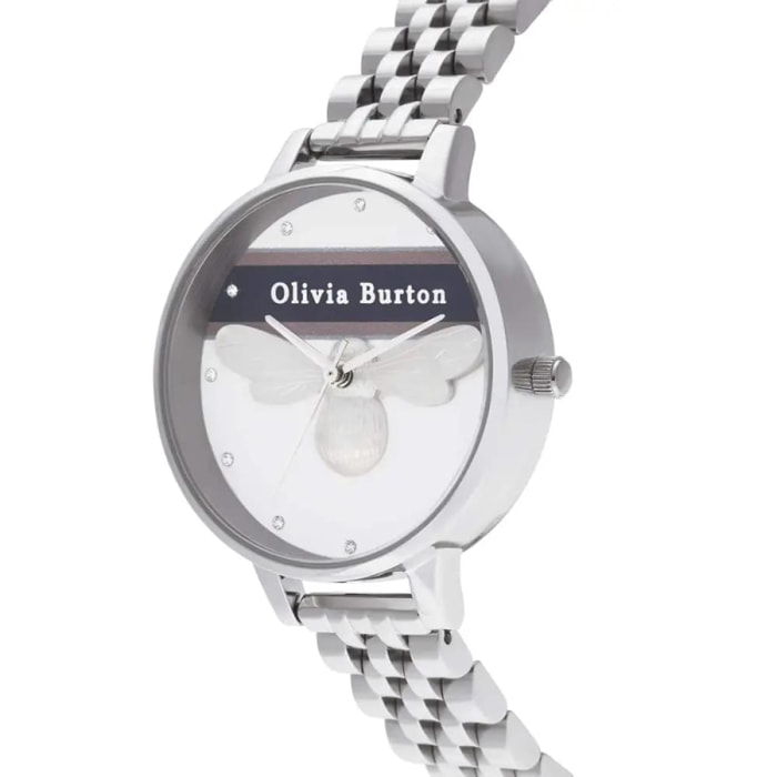 Reloj Olivia Burton OB16VS07 Mujer Analogico Cuarzo con Correa de Acero