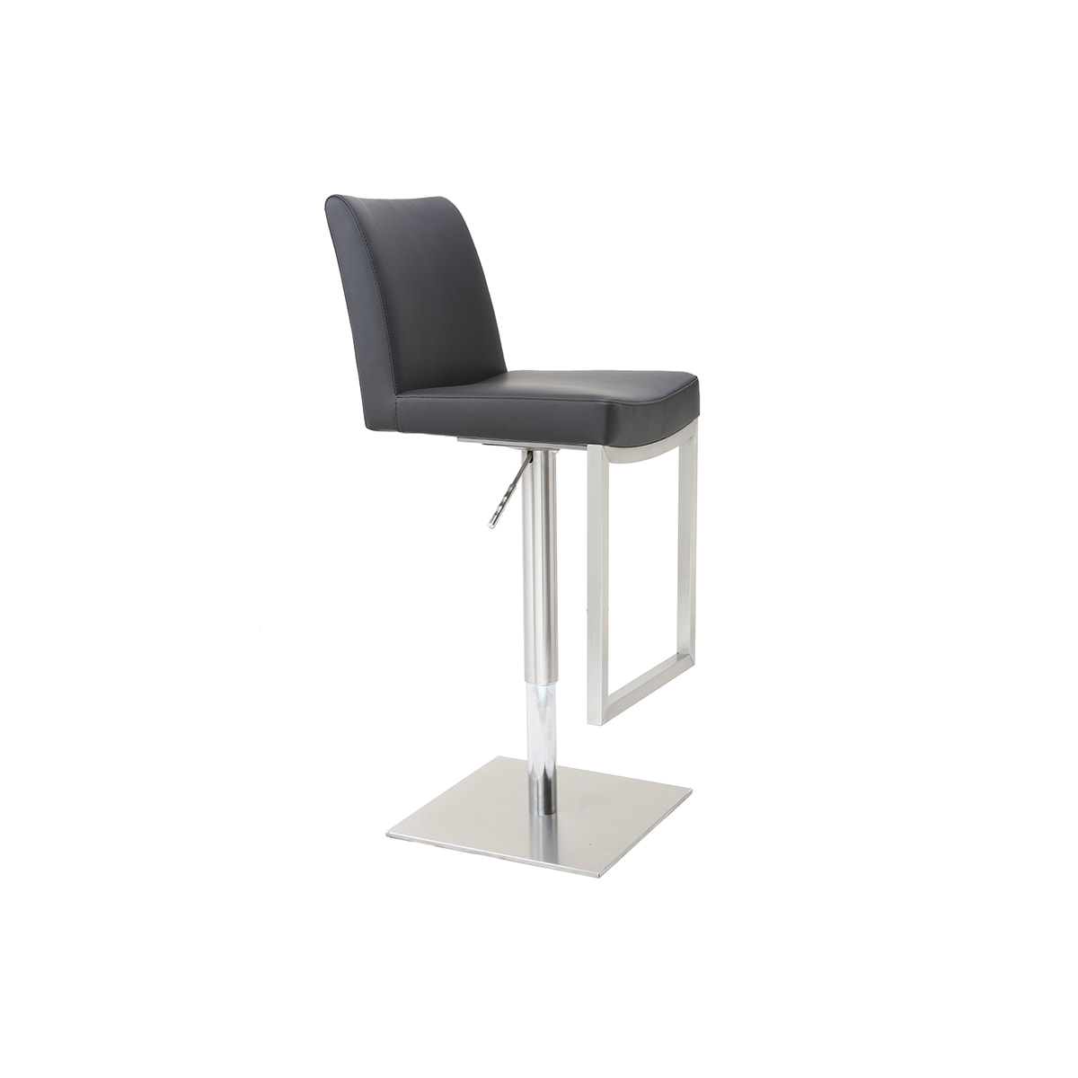 Tabouret de bar design noir KYLE