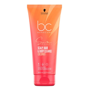 BC Sun Protect - Gel Lavant 3en1 Corps Cheveux et Cuir Chevelu 200ml