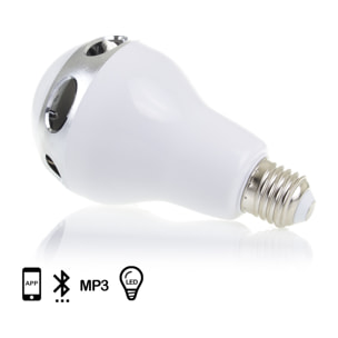 Altoparlante bluetooth dal design a lampadina con illuminazione BT5