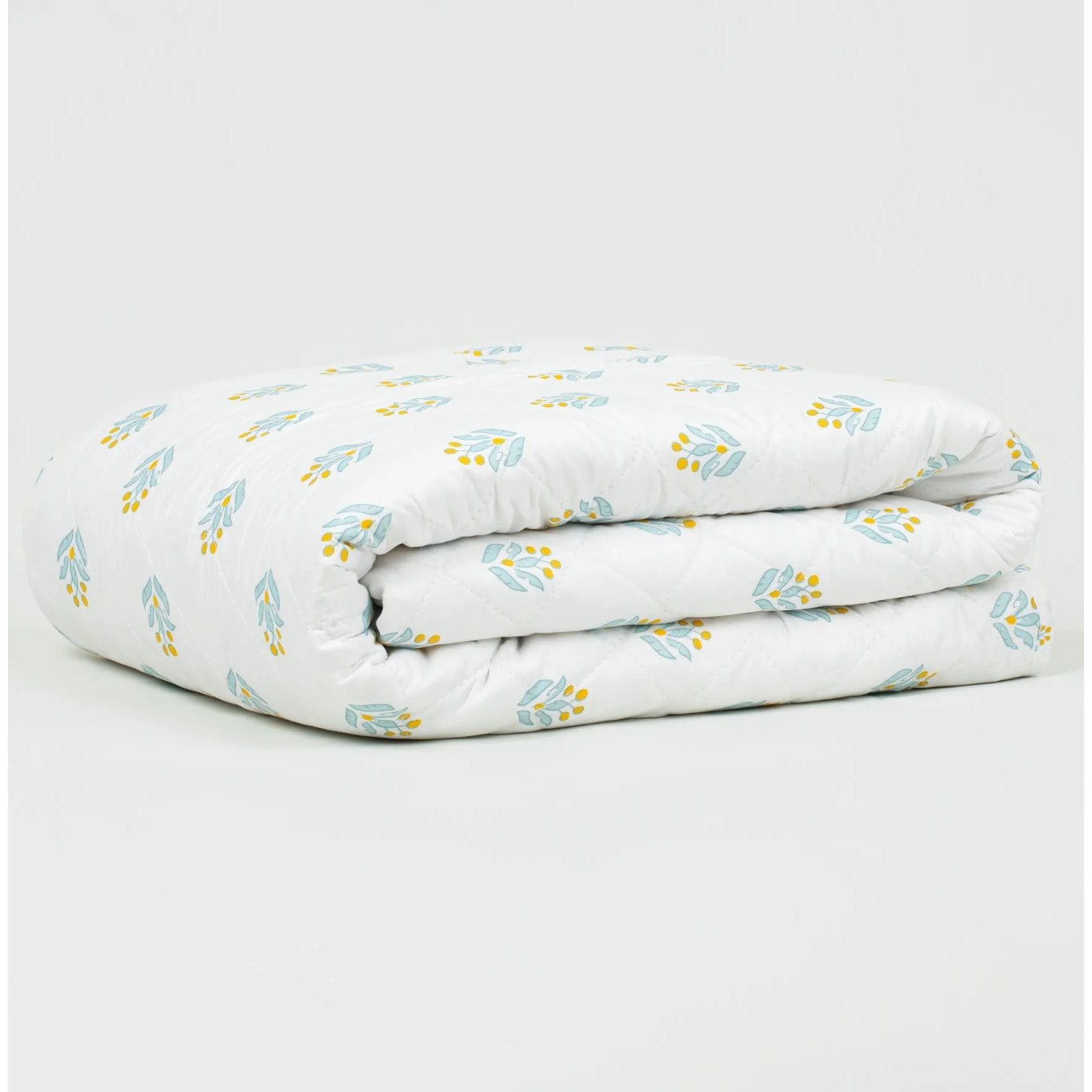 Colcha bouti Spring verde tiffany