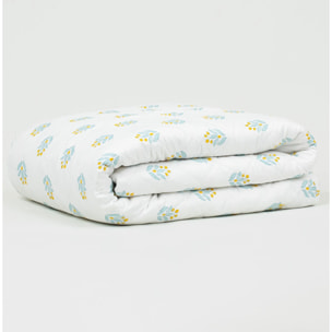 Colcha bouti Spring verde tiffany