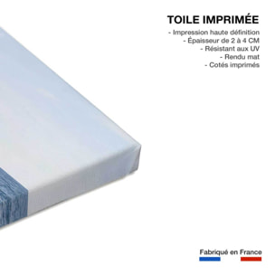 Tableau mer skipper voilier  Toile imprimée