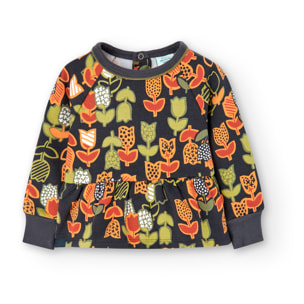 Sudadera felpa de bebé niña -BCI