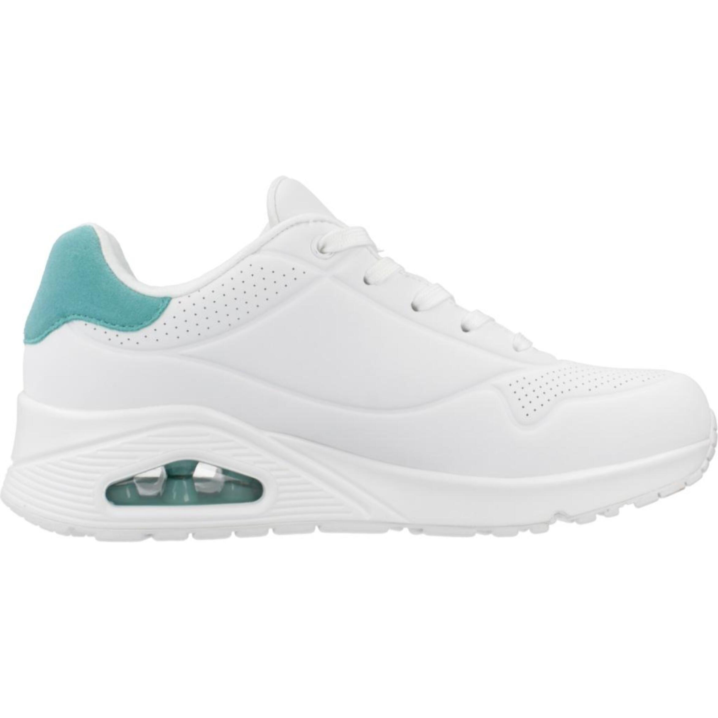 Sneakers De  Mujer 177092s Uno Blanco